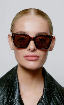 A. Kjærbede Solbriller - Nancy - Demi Tortoise