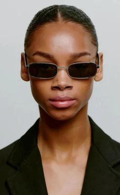 A. Kjærbede Solbriller - Noah - Silver Black