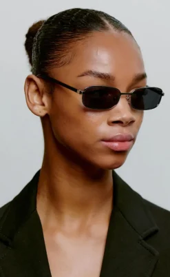 A. Kjærbede Solbriller - Noah - Silver Black