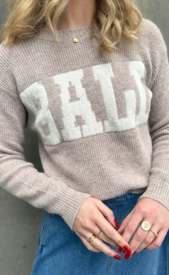 BALL Original Striktrøje - Stacy - Gray Morn Melange