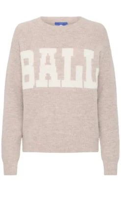 BALL Original Striktrøje - Stacy - Gray Morn Melange