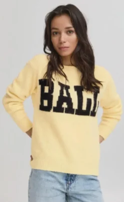 BALL Original Striktrøje - Stacy - Anise Flower Melange