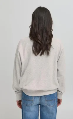 BALL Original Sweatshirt - Taylor - Medium Grey w. Mistful Mauve