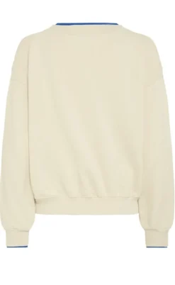 BALL Original Sweatshirt - Simona - Birch w. Olympia Blue