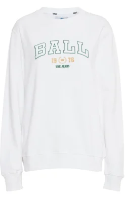 BALL Original Sweatshirt -  L. Taylor - Bright White
