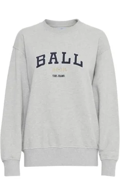 BALL Original Sweatshirt - Taylor - Medium Grey Melange