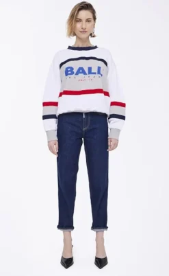 BALL Original Sweatshirt - Luca - Medium Grey Melange