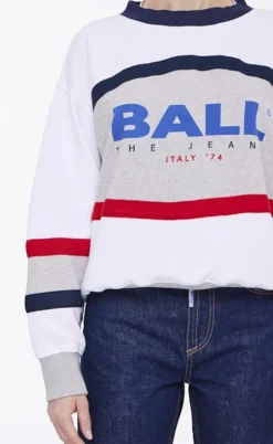 BALL Original Sweatshirt - Luca - Medium Grey Melange