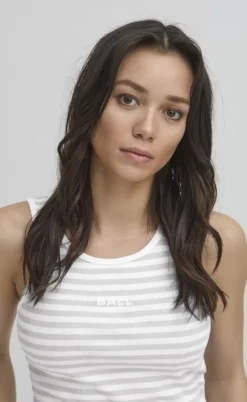 BALL Original Top - Altobelli - Blanc de Blanc w. Grey Melange