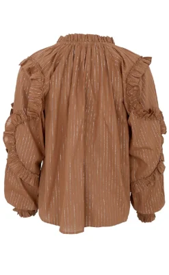 Black Colour Bluse - Nova - Frappe