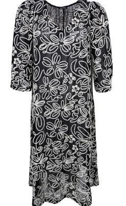 Black Colour Kjole - Ally - Black