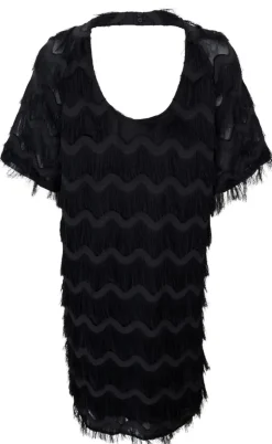 Black Colour Kjole - Gatsby - Black