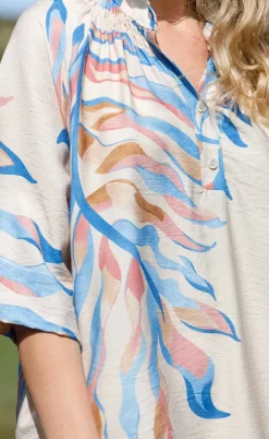 Black Colour Kjole - Tally - Blue Rose