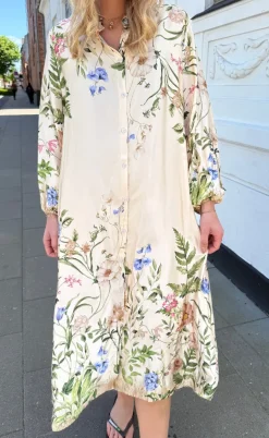 Black Colour Kjole - Zennia - Champagne