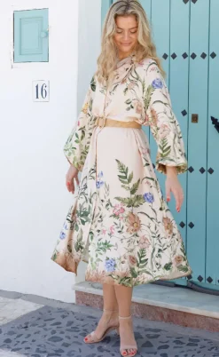 Black Colour Kjole - Zennia - Champagne