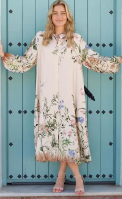 Black Colour Kjole - Zennia - Champagne