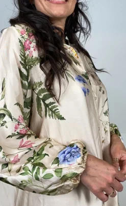 Black Colour Kjole - Zennia - Champagne