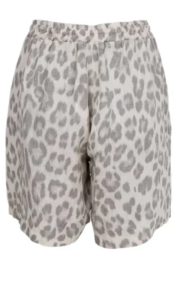 Black Colour Shorts - Melina - Natural Leo