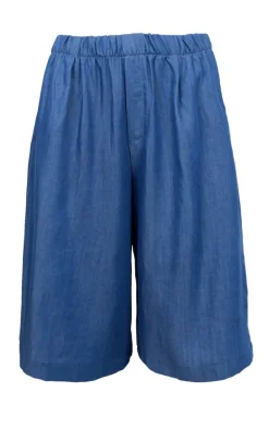 Black Colour Shorts - Pueblo - Jeans Blue