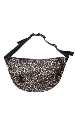 Black Colour Taske - Esme - Leopard
