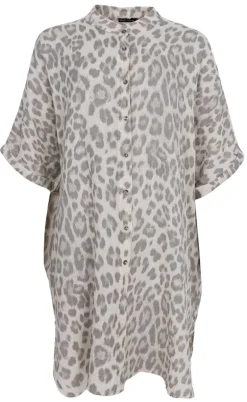 Black Colour Tunika - Melina - Natural Leo