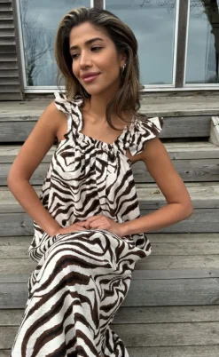 Continue Kjole - Sasha - Zebra
