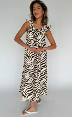 Continue Kjole - Sasha - Zebra