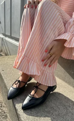 Copenhagen Shoes Ballerina - A Beauty Blk  - Black