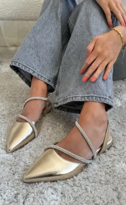 Copenhagen Shoes Ballerina - Femini - Platino