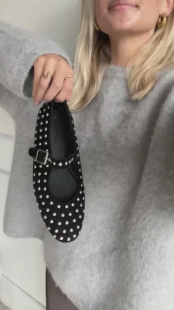 Copenhagen Shoes Ballerina - Forever Love - Black