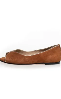 Copenhagen Shoes Ballerina - Like A Melody - Cognac