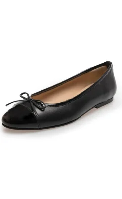 Copenhagen Shoes Ballerina - Like Moving Patent Toe - Black Patent