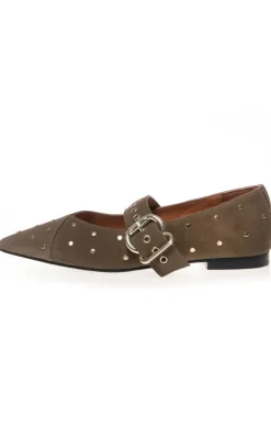 Copenhagen Shoes Ballerinaer - Be Sure - Army