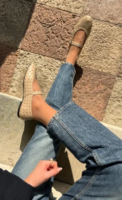 Copenhagen Shoes Ballerinaer - Forever Love - Beige