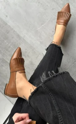 Copenhagen Shoes Ballerinaer - Hopefull - Tabacco