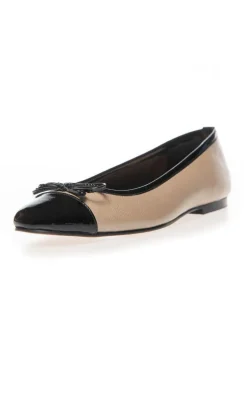 Copenhagen Shoes Ballerinaer - My Own Ballerinas - Gold/Black