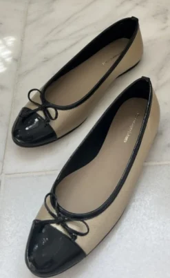 Copenhagen Shoes Ballerinaer - My Own Ballerinas - Gold/Black