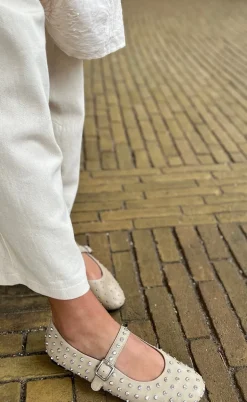 Copenhagen Shoes Ballerinaer - The Lovely Move - Beige