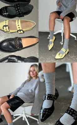 Copenhagen Shoes Loafers - Future Vibes Pantent - Yellow