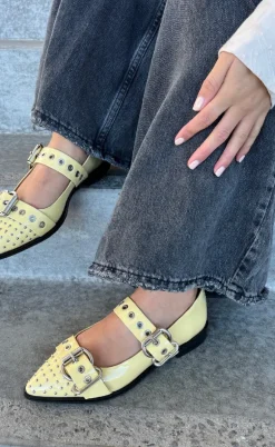 Copenhagen Shoes Loafers - Future Vibes Pantent - Yellow