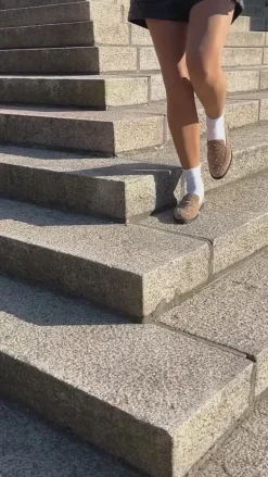 Copenhagen Shoes Loafers - Pearl Lovers Suede - Cappuccino