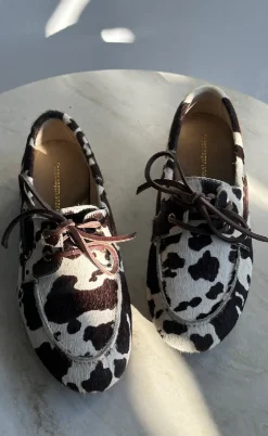 Copenhagen Shoes Loafers - Savannah  - White/Brown