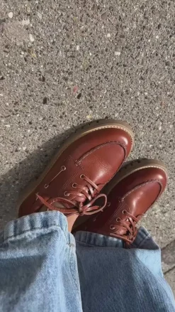 Copenhagen Shoes Loafers - The Walk - Leather Cognac