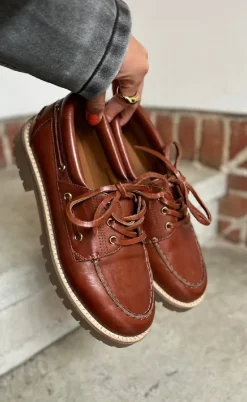Copenhagen Shoes Loafers - The Walk - Leather Cognac