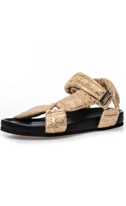 Copenhagen Shoes Sandaler - Carrie Moon - Gold Snake