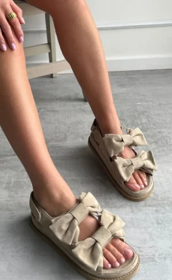 Copenhagen Shoes Sandaler - Come To Me Suede - Biscuit