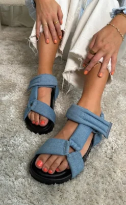 Copenhagen Shoes Sandaler - Copenhagen Summer Denim - Light Blue