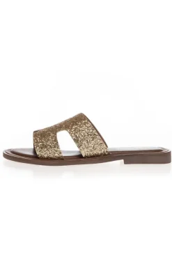 Copenhagen Shoes Sandaler - Ivy - Gold Glitter