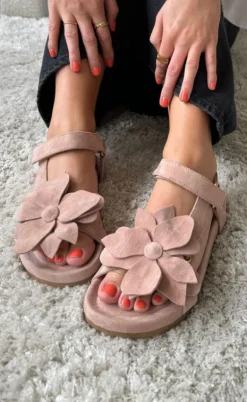 Copenhagen Shoes Sandaler - My Flowers - Papaya