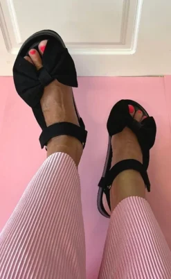 Copenhagen Shoes Sandaler By Josefine Valentin - Sky And Diamonds - Black